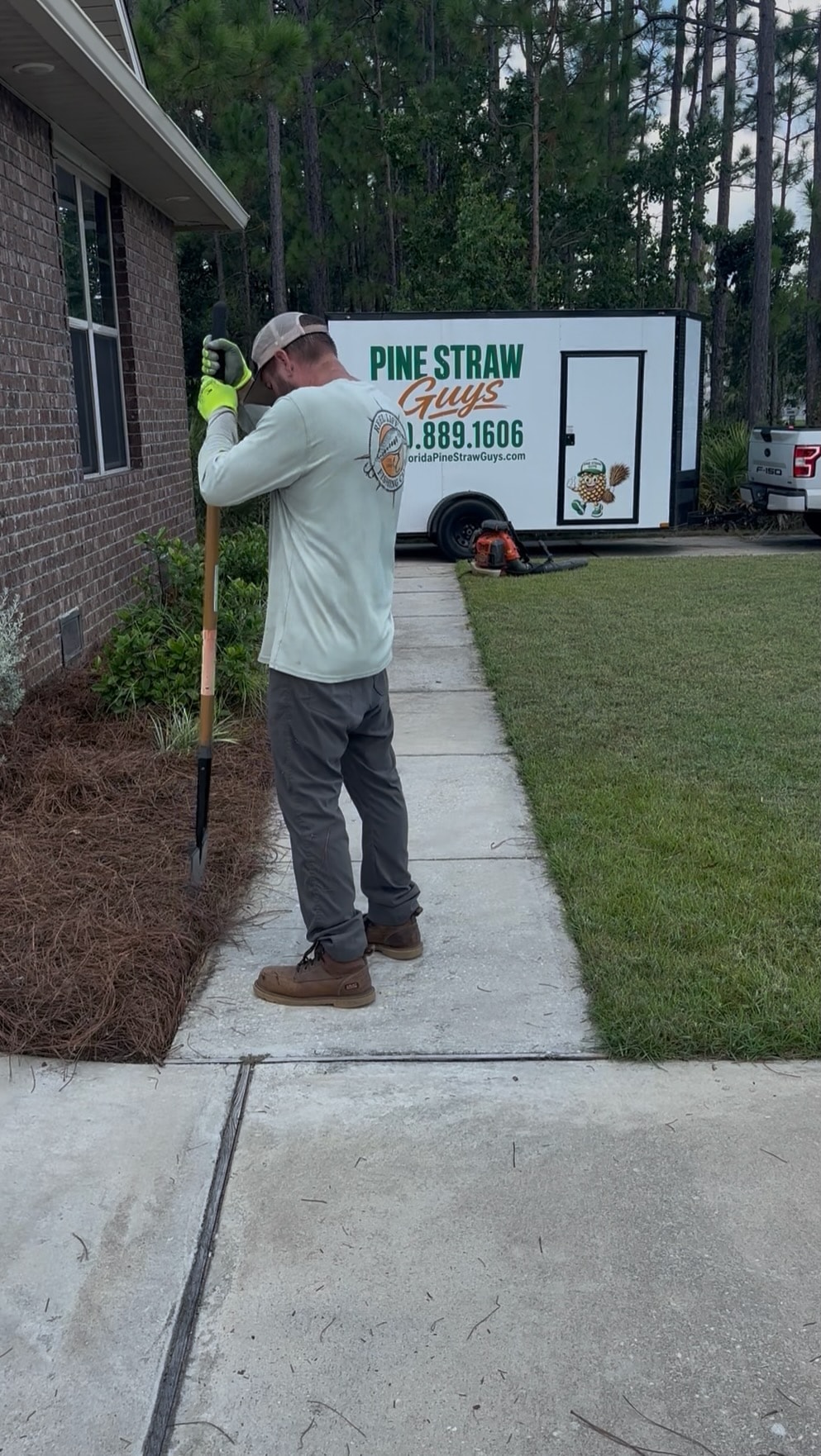 Pine Straw Guys landscaping professional